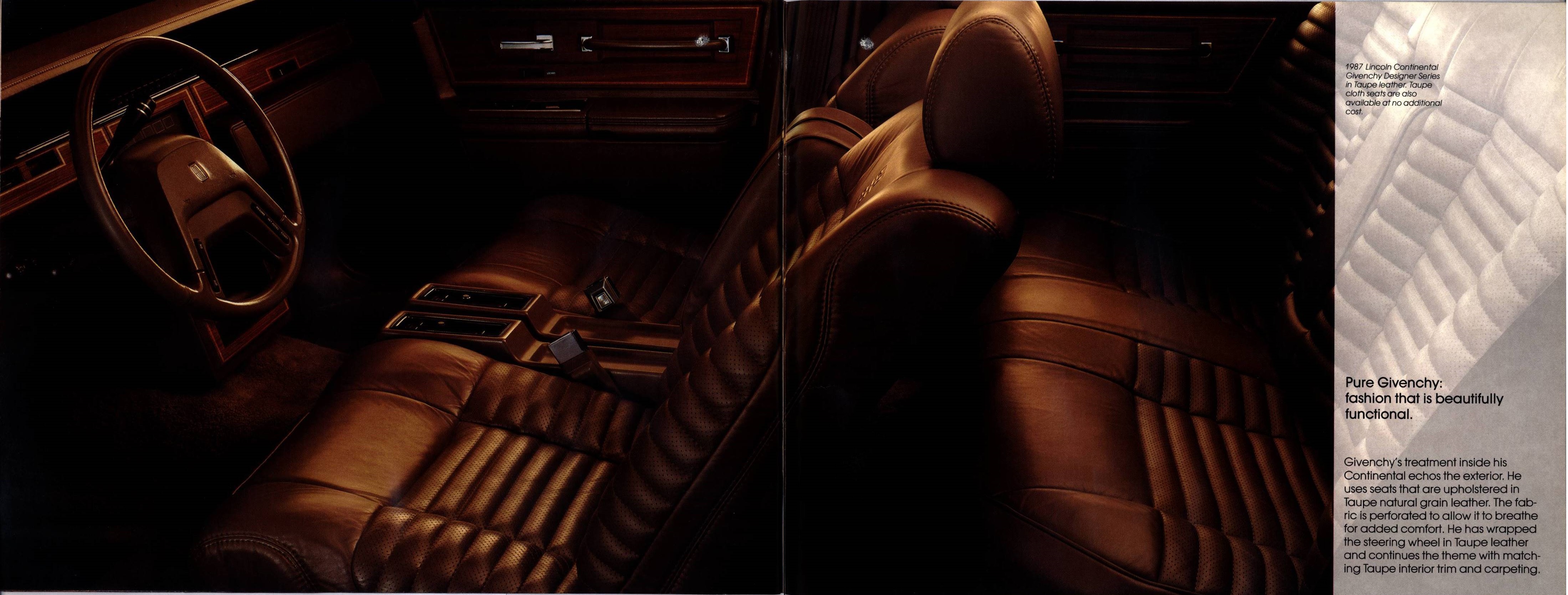 1987 Lincoln Continental Brochure (Cdn) 10-11