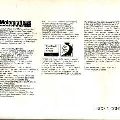 1987 Lincoln Continental Brochure (Cdn) 16