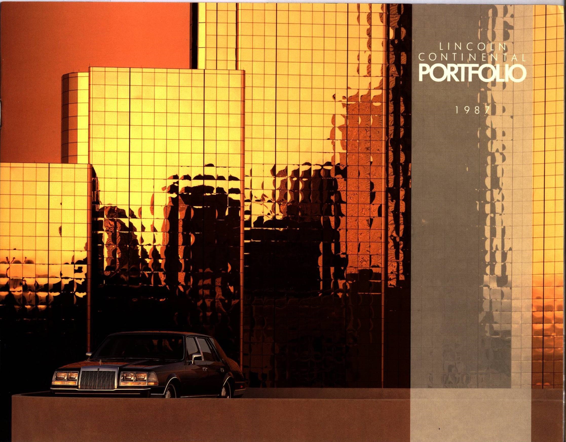1987 Lincoln Continental Portfolio 01