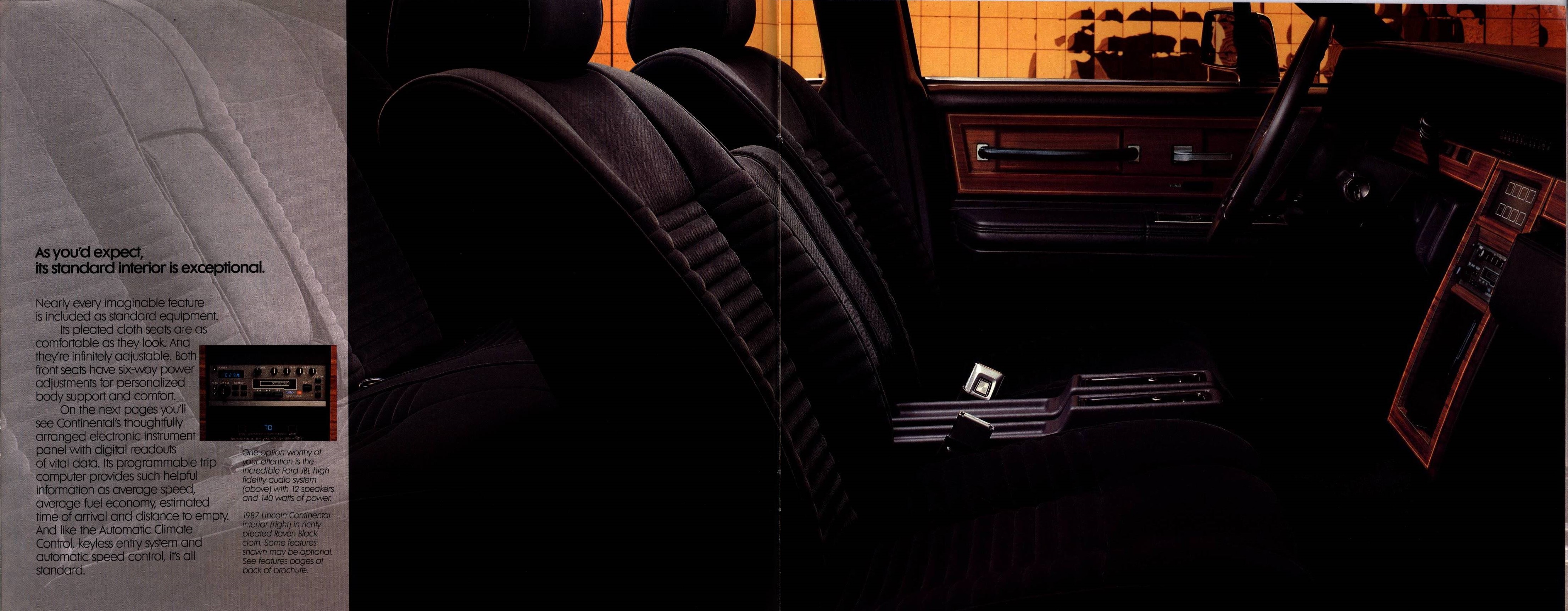 1987 Lincoln Continental Portfolio 06-07