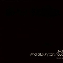 1987 Lincoln Continental Portfolio 20