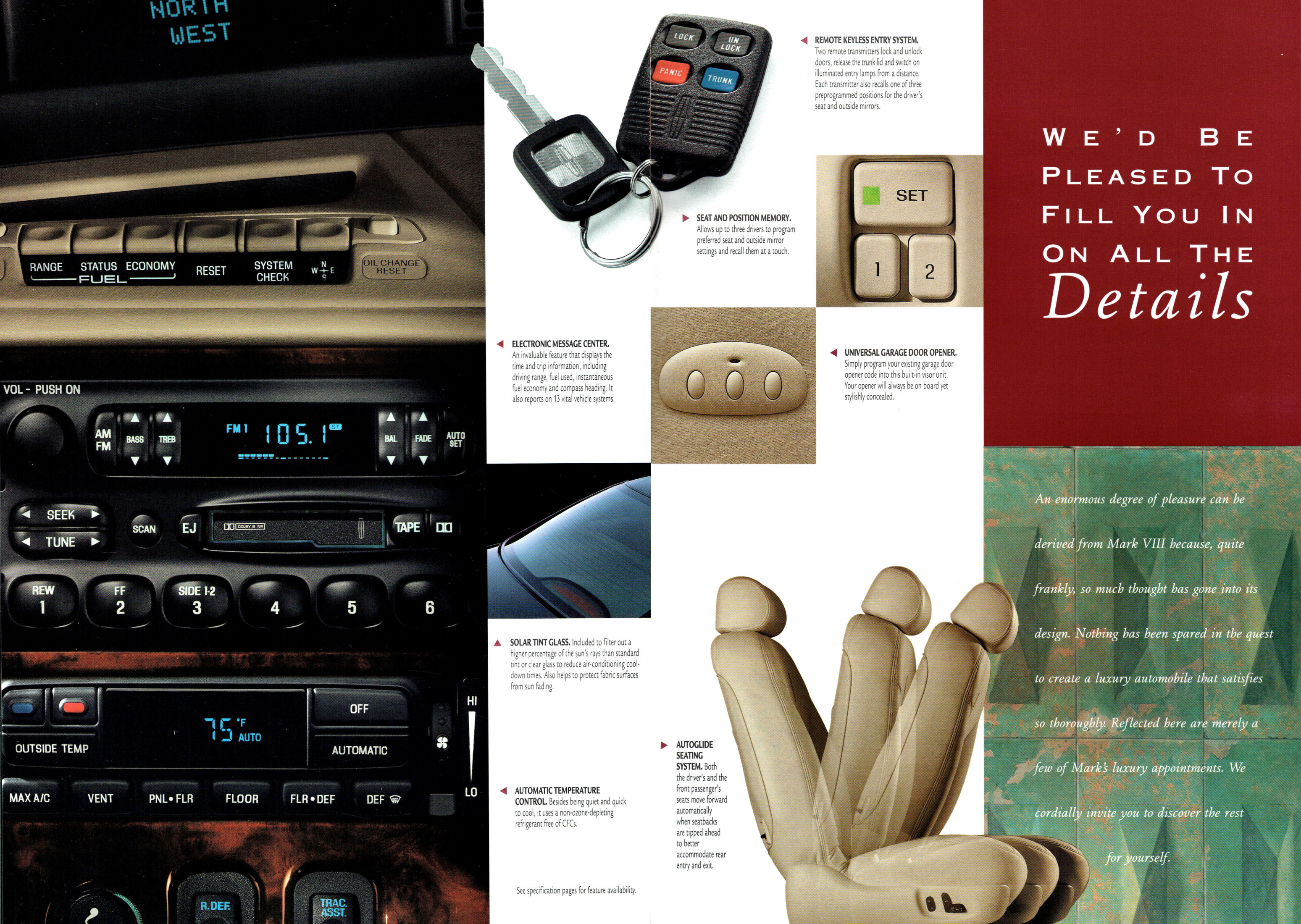 1996 Lincoln Mark VIII-20-21