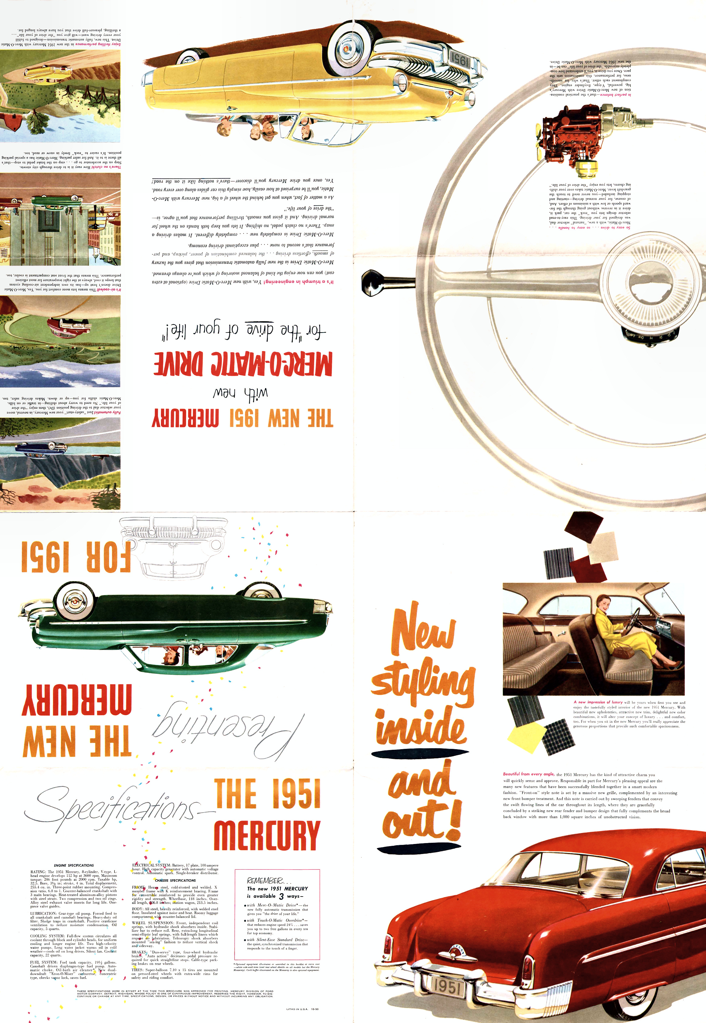1951_Mercury_Full_Line_Foldout-Side_A2