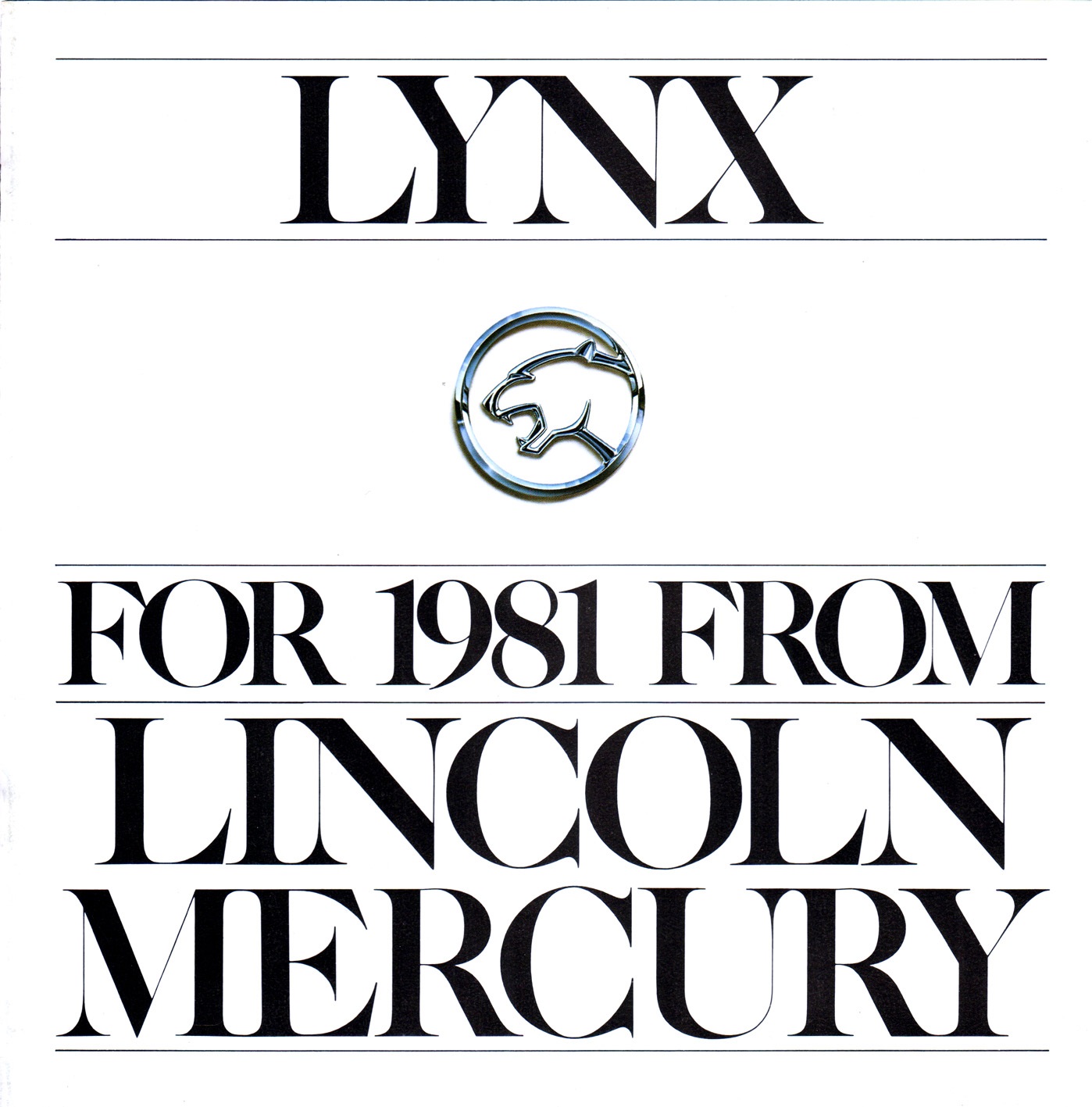 1981 Mercury Lynx Brochure 01