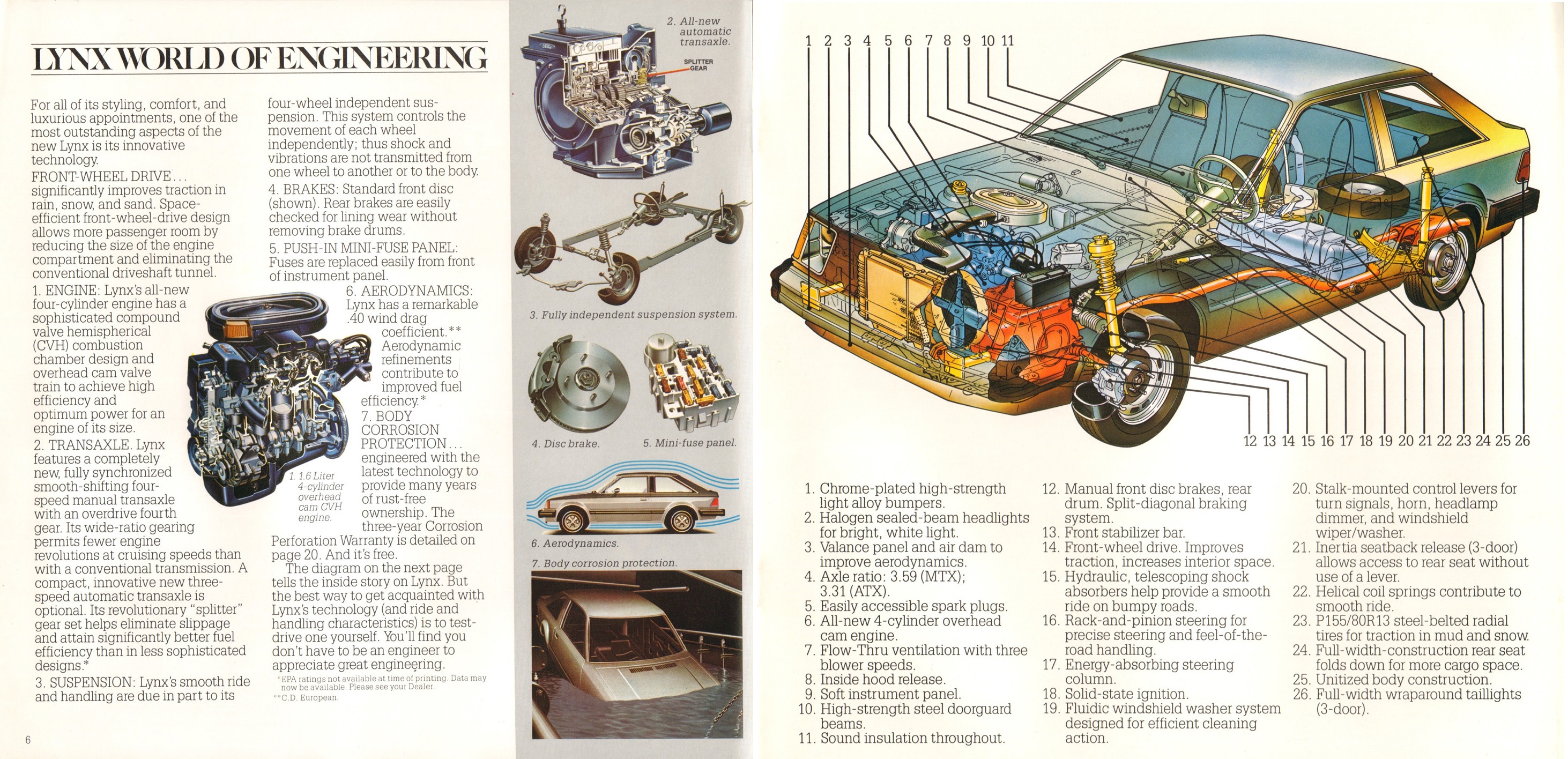 1981 Mercury Lynx Brochure 06-07