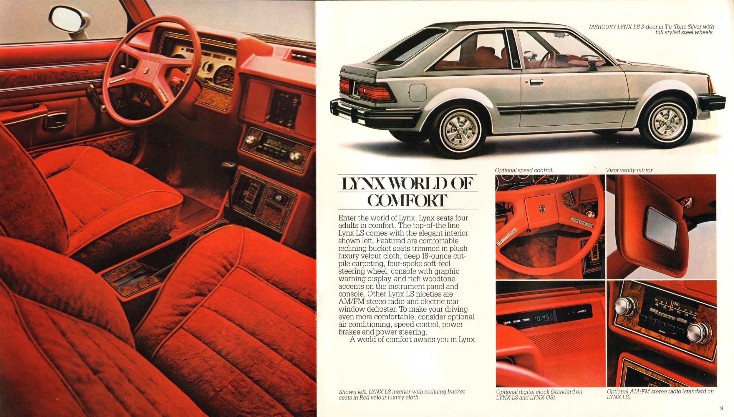 1981 Mercury Lynx Brochure 08-09