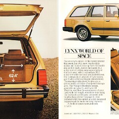 1981 Mercury Lynx Brochure 10-11
