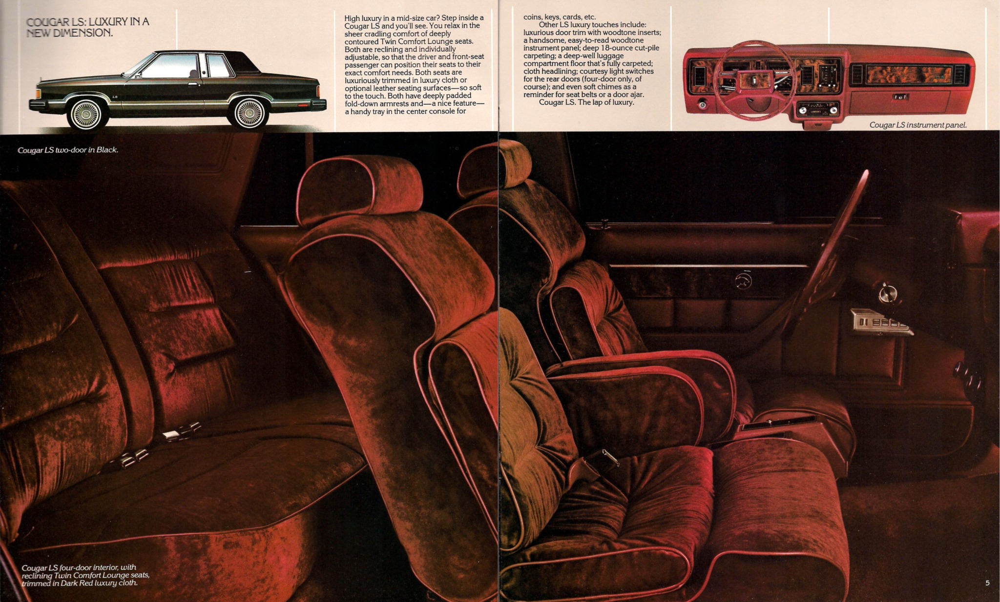 1982 Mercury Cougar Brochure 04-05