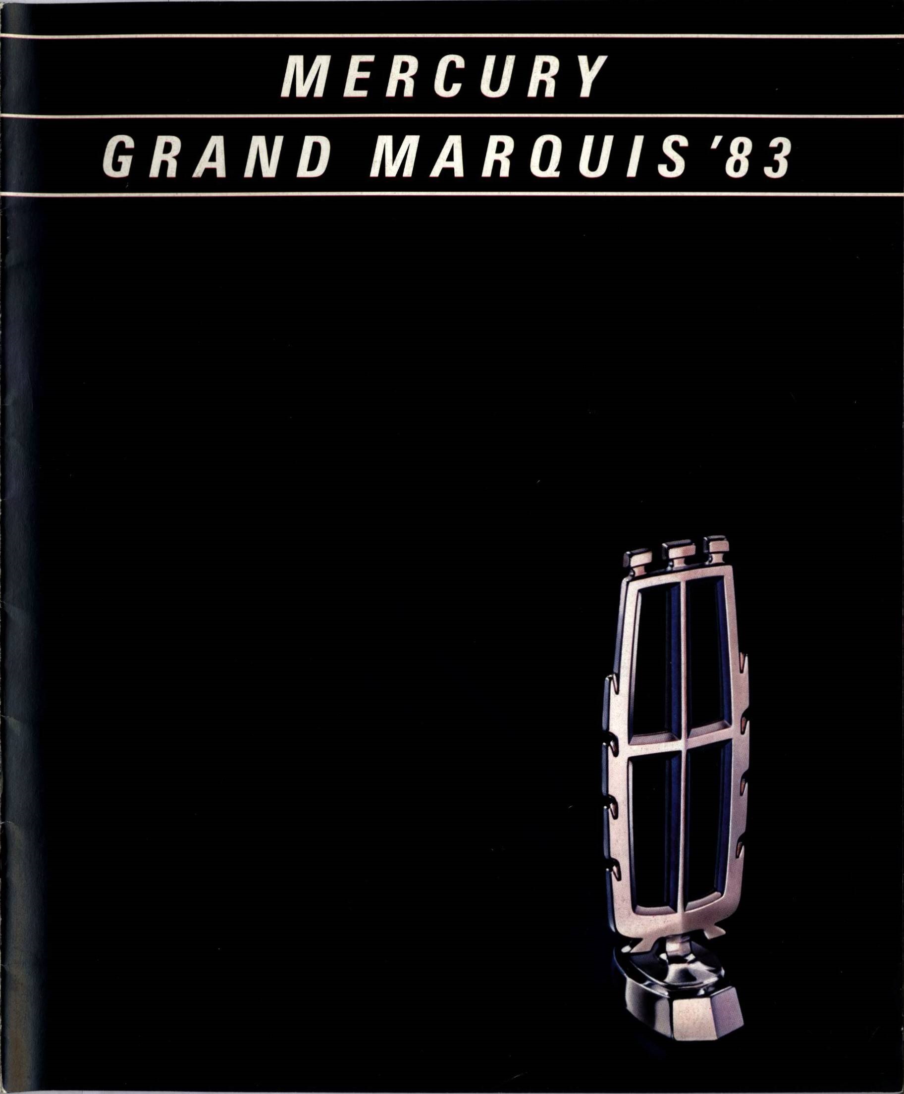1983 Mercury Grand Marquis Brochure 01