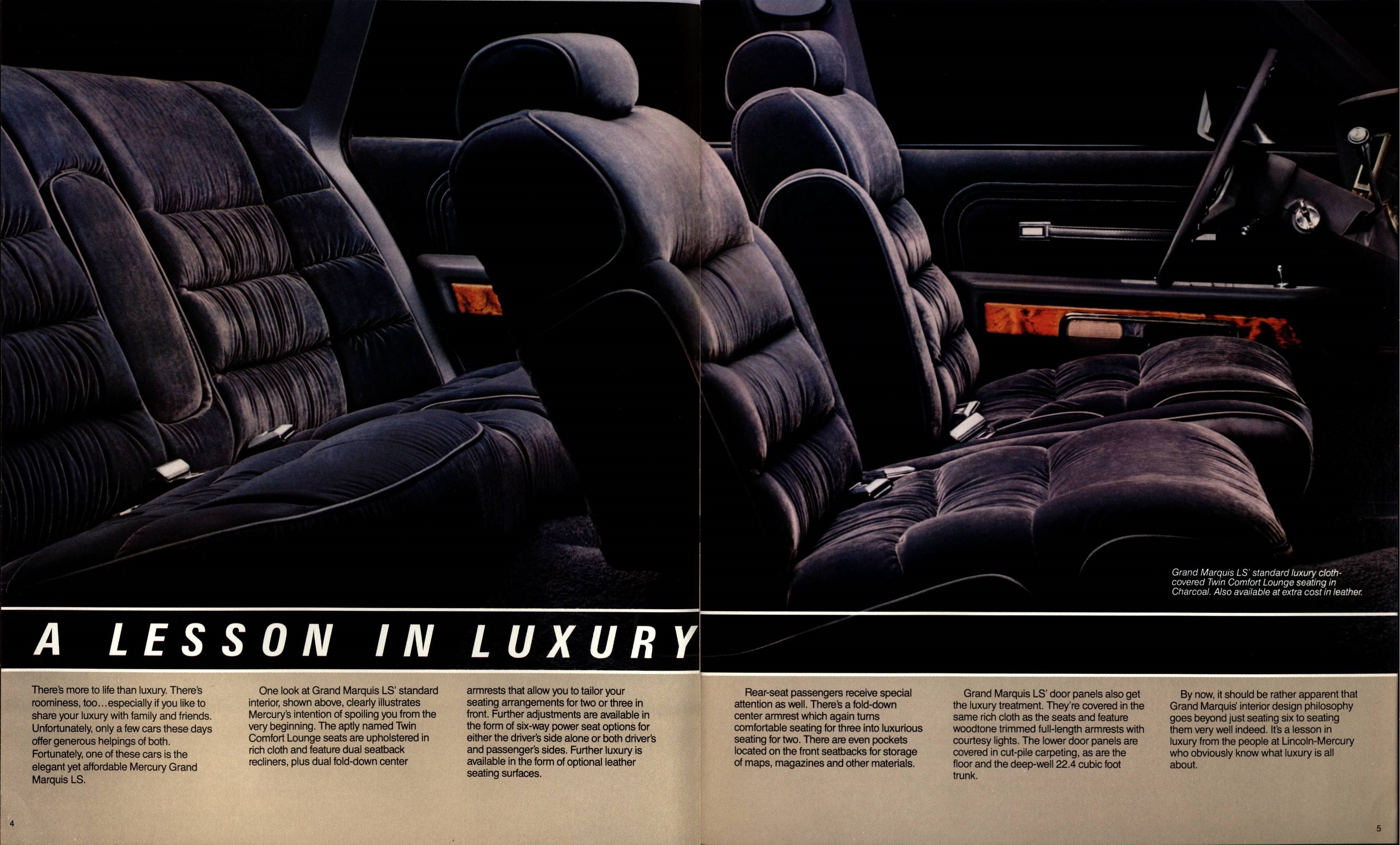 1983 Mercury Grand Marquis Brochure 04-05