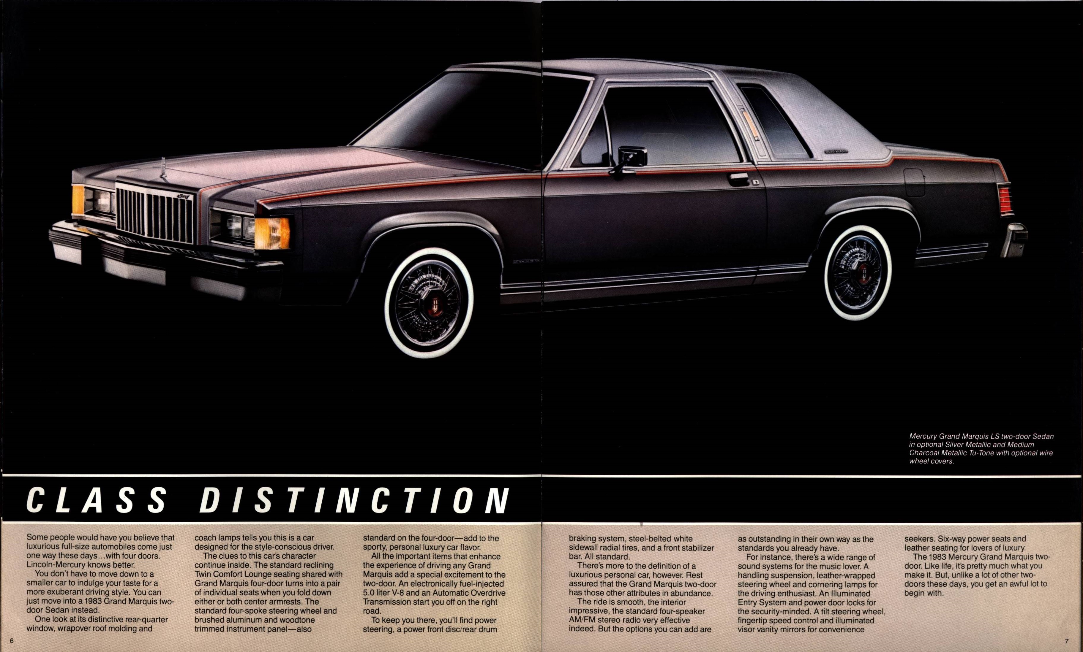 1983 Mercury Grand Marquis Brochure 06-07
