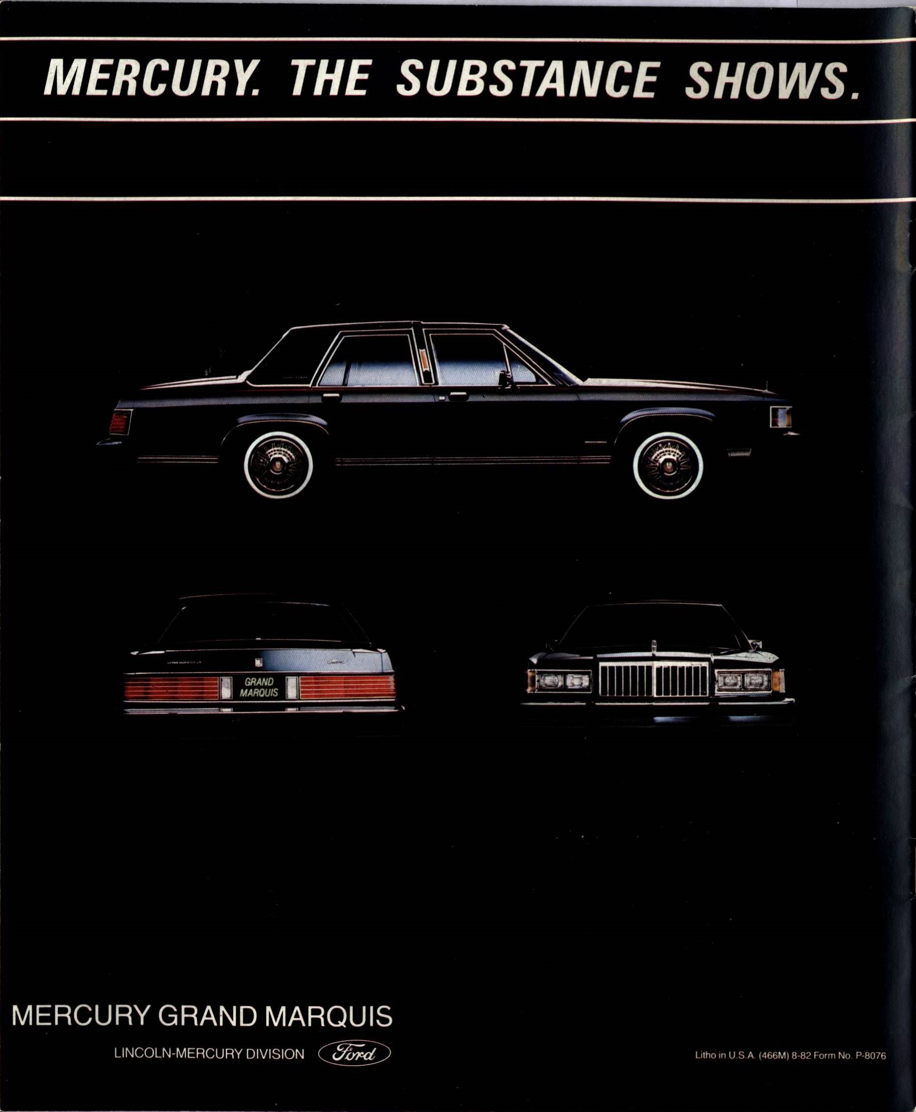 1983 Mercury Grand Marquis Brochure 16