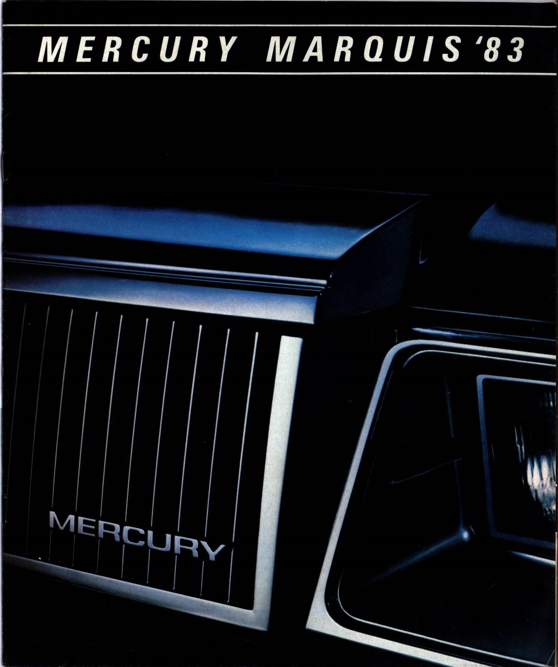 1983 Mercury Marquis Brochure 01