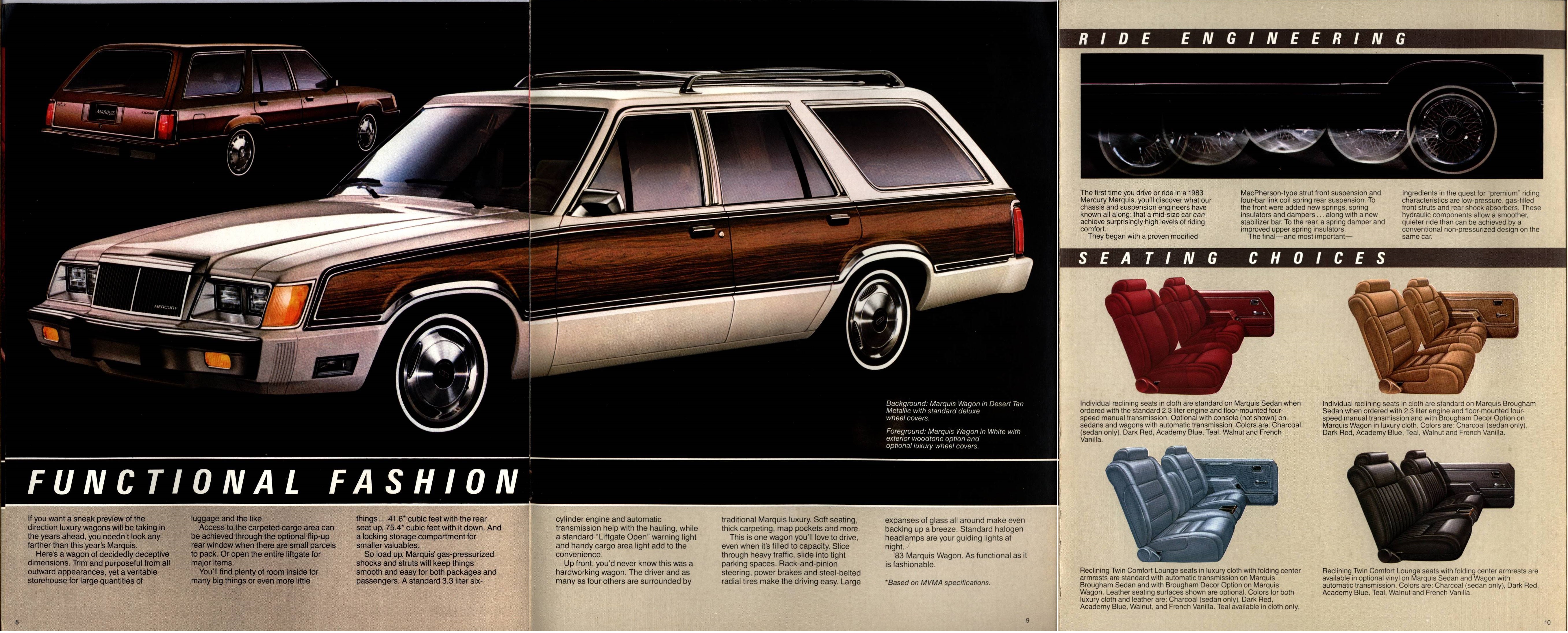 1983 Mercury Marquis Brochure 08-09-10