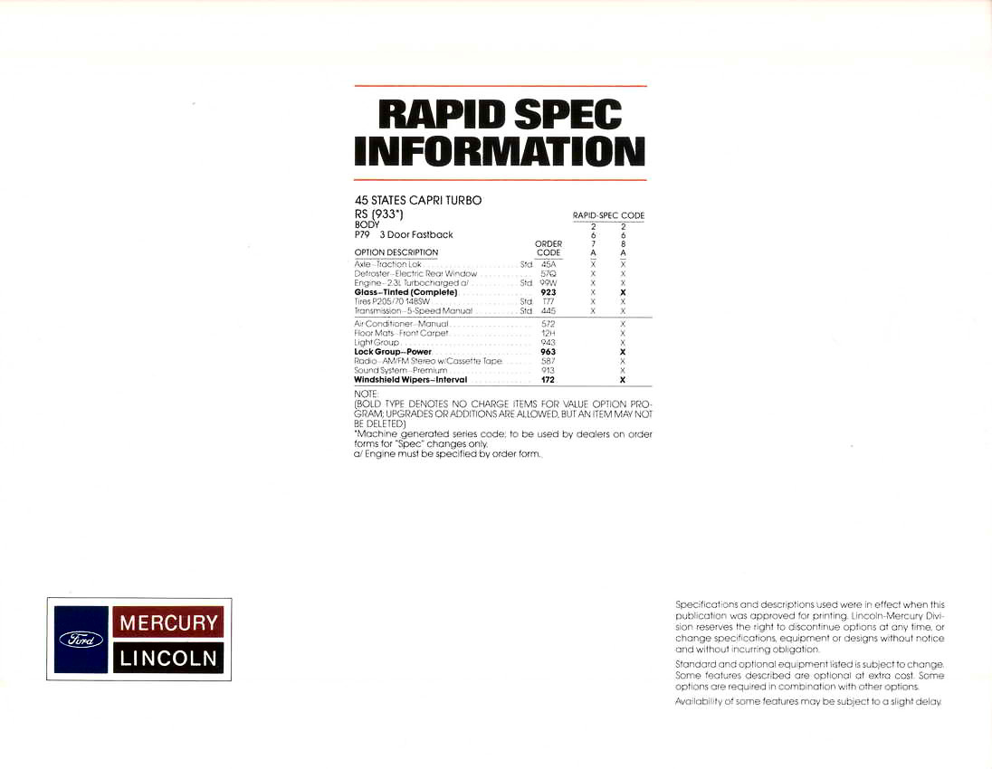 1983_Mercury_Capri_Turbo_RS_Folder-A04