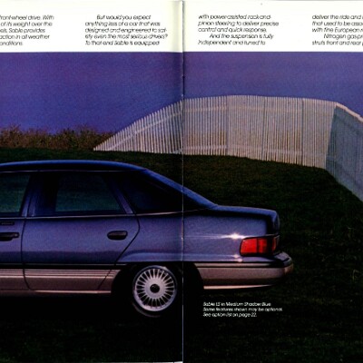 1987 Mercury Sable Brochure 04-05