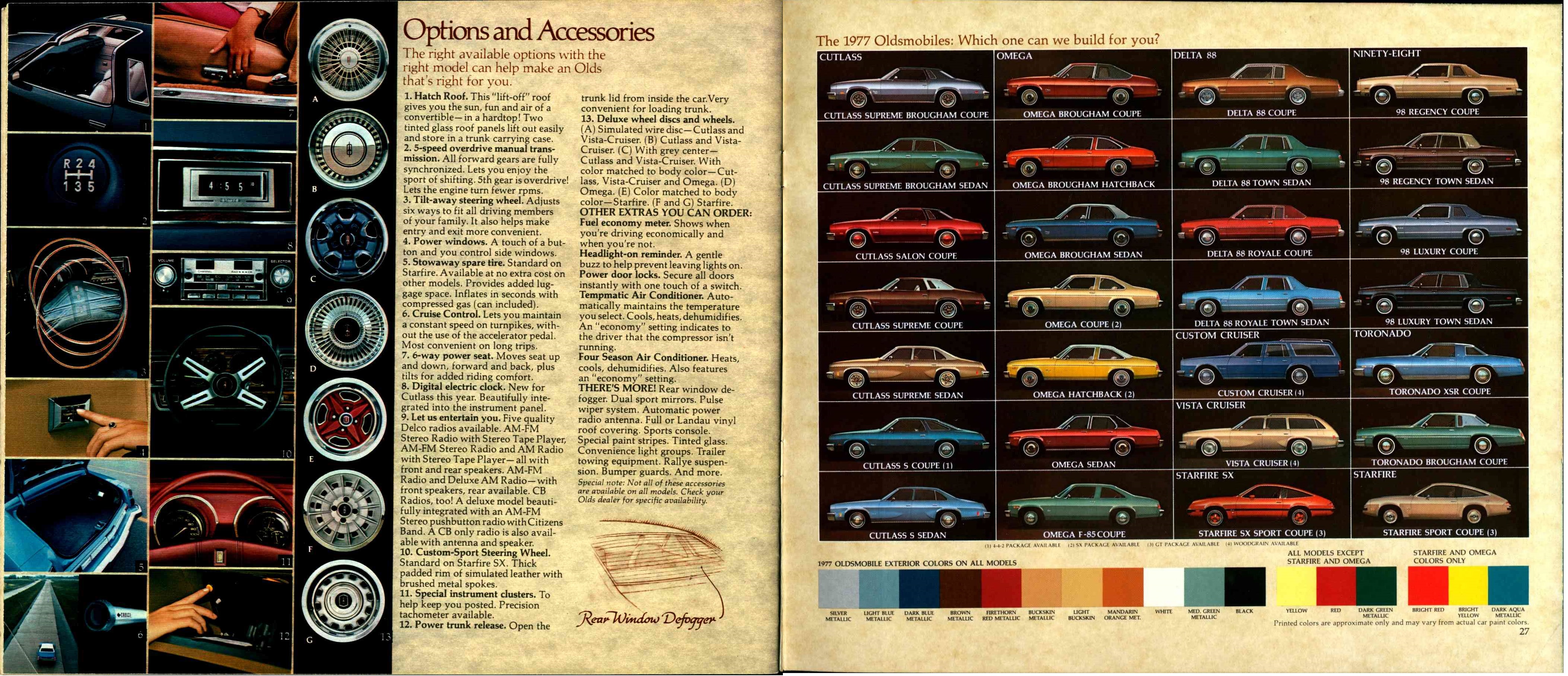 1977 Oldsmobile Cutlass & Compacts Brochure_26-27