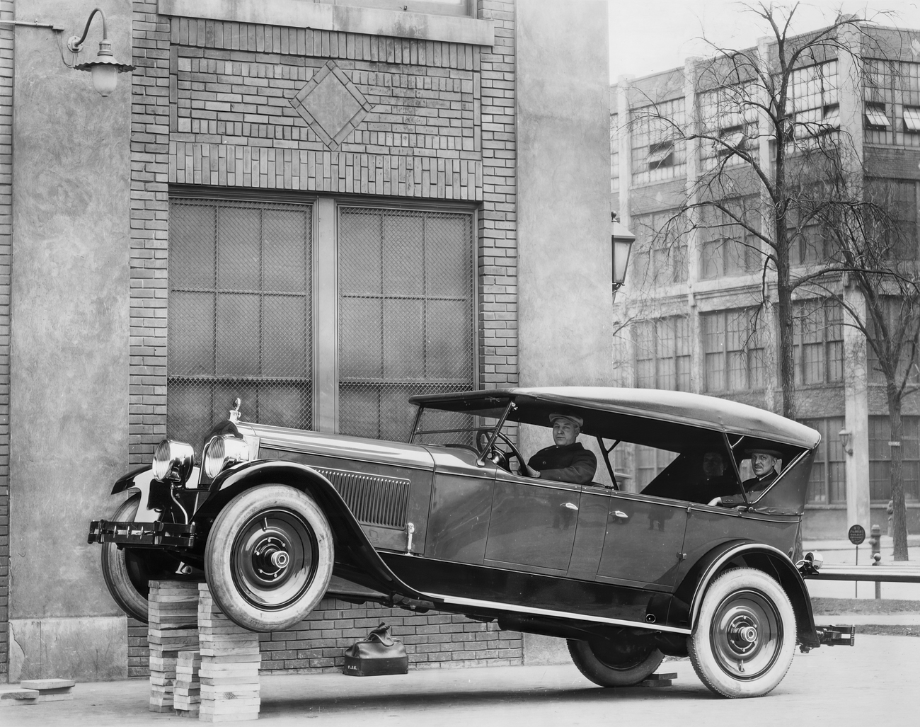 Packard Co. file photograph of a 1924 Packard seven-eights left 