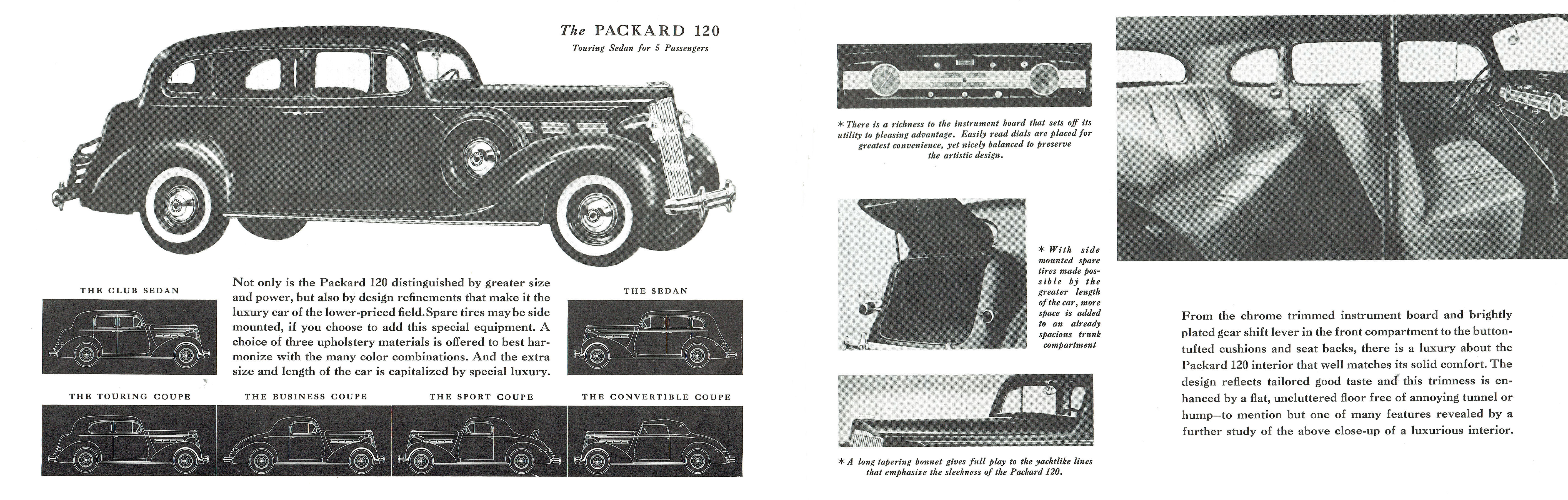 1937 Packard 120 and Six BW-04-05