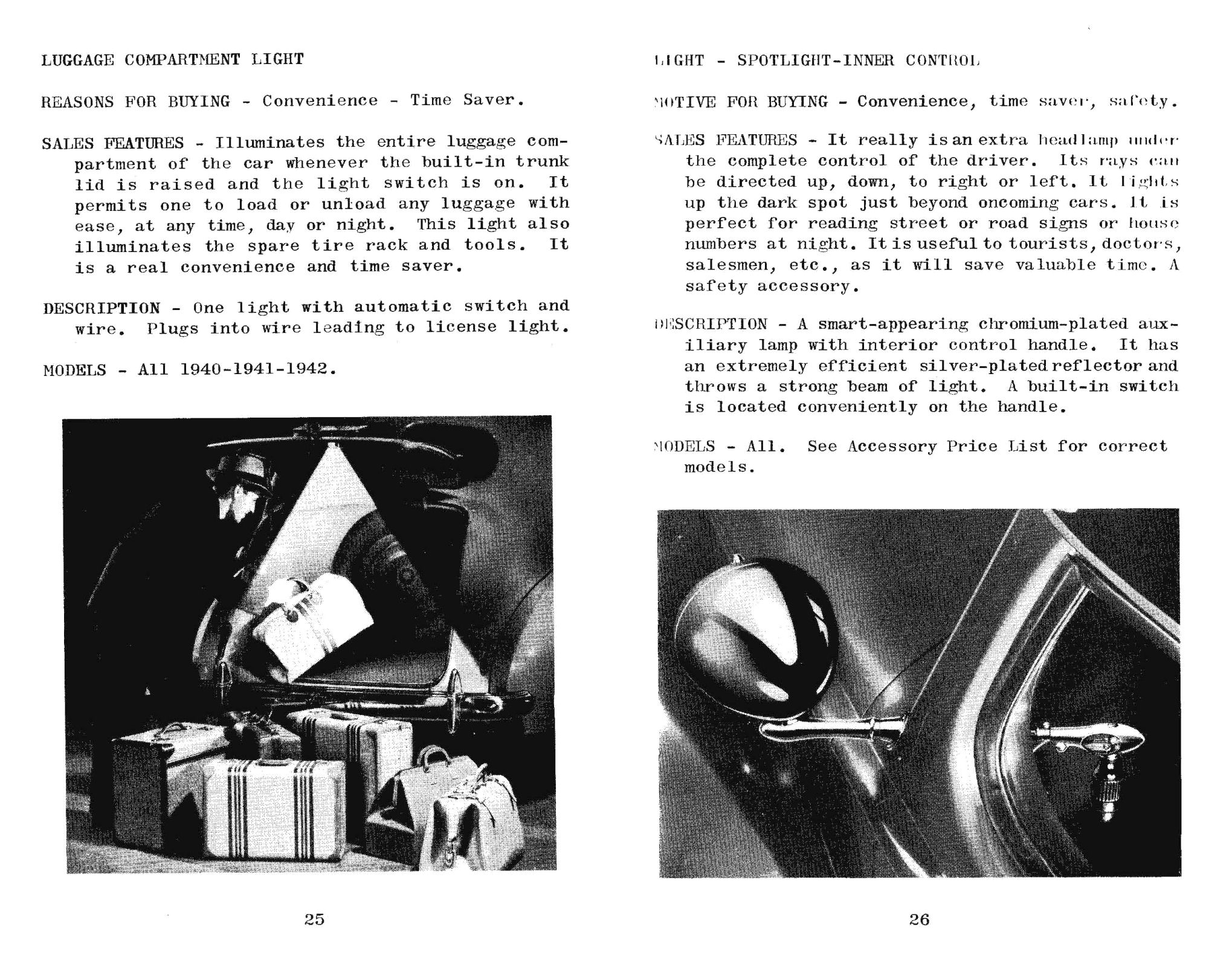 1942 Packard Accessory Data Book-25-26