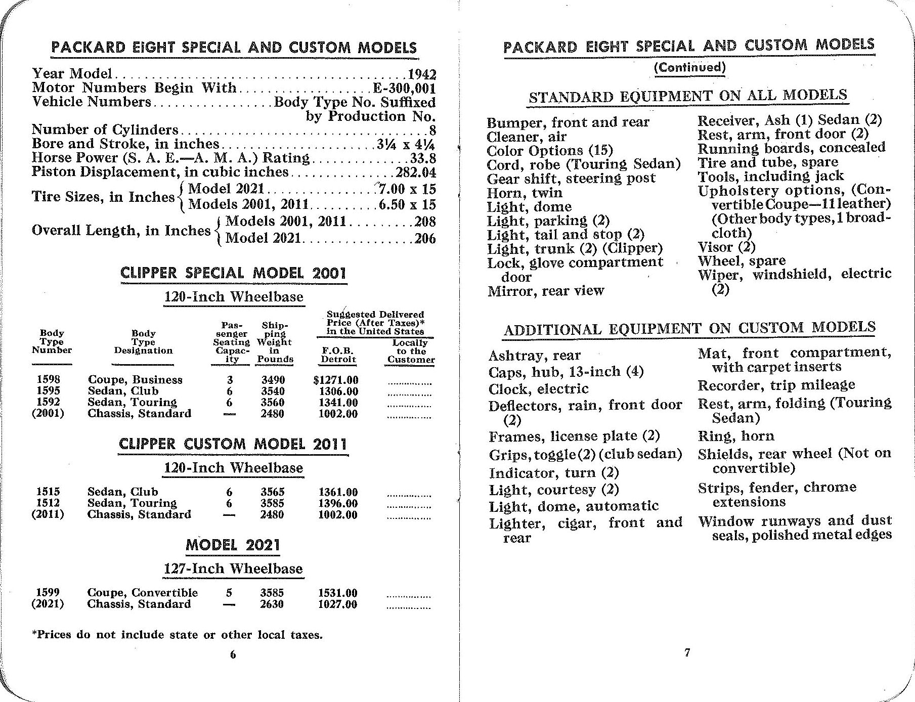 1942 Packard Car Info Booklet-06-07