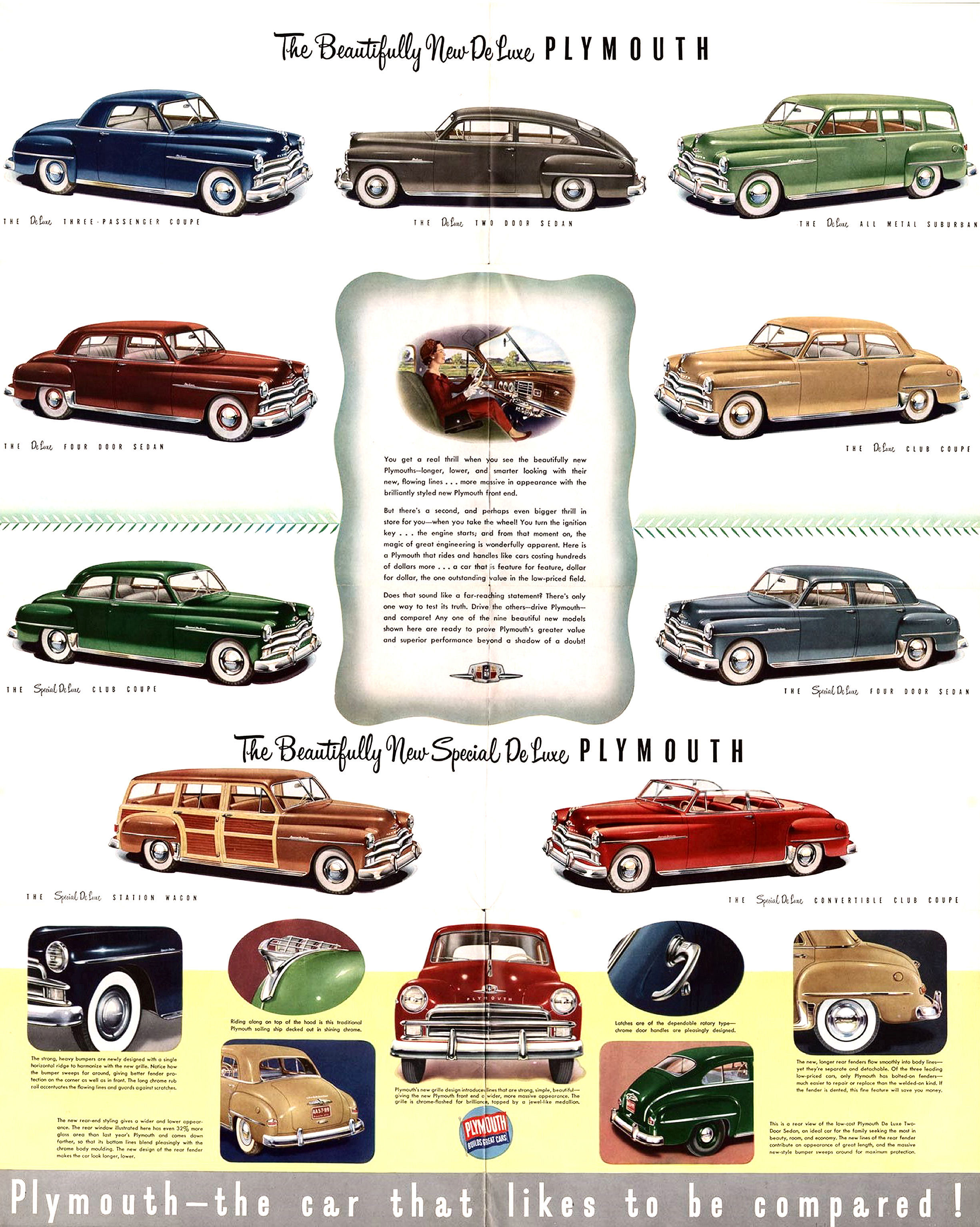 1950_Plymouth_Full_Line_Foldout-Side_B