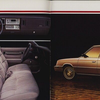 1985 Plymouth Full Prestige Brochure 22-23