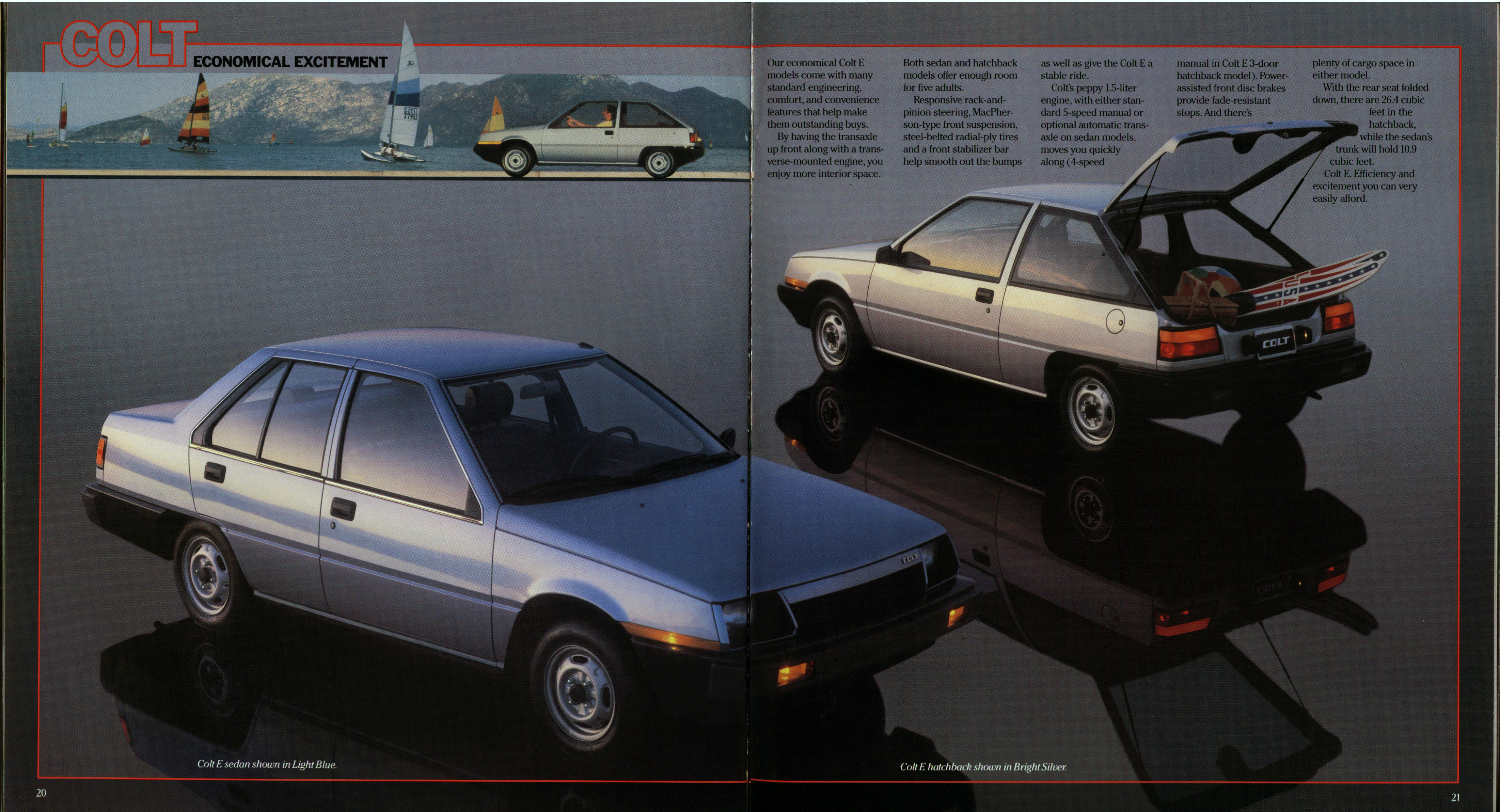 1986 Plymouth Imports Prestige Brochure 20-21