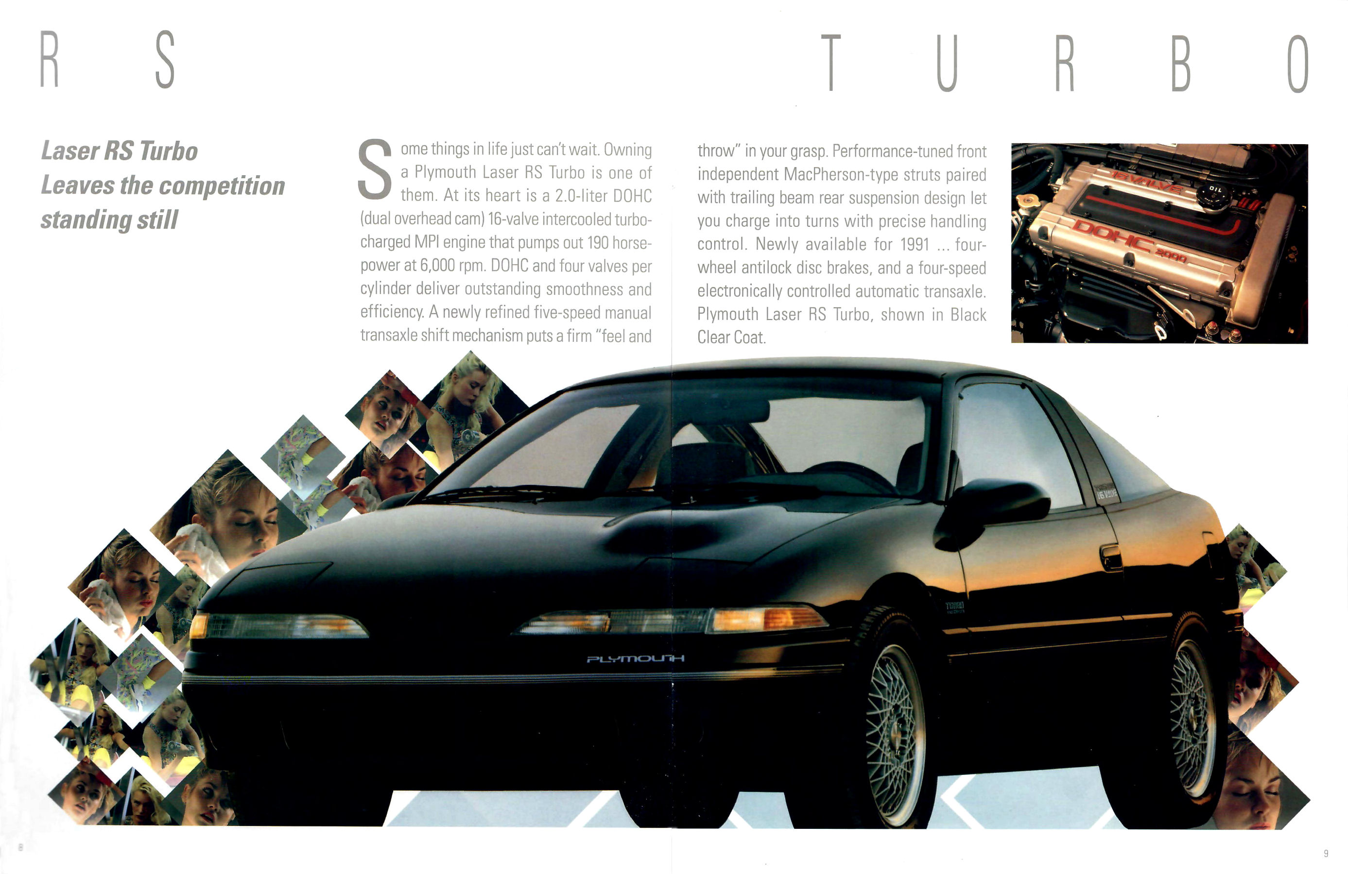 1991 Plymouth Laser-08-09