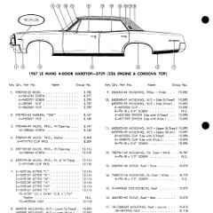 1967 Pontiac Molding and Clip Catalog-20