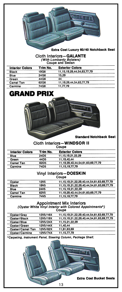 1979 Pontiac Colors & Interiors-13