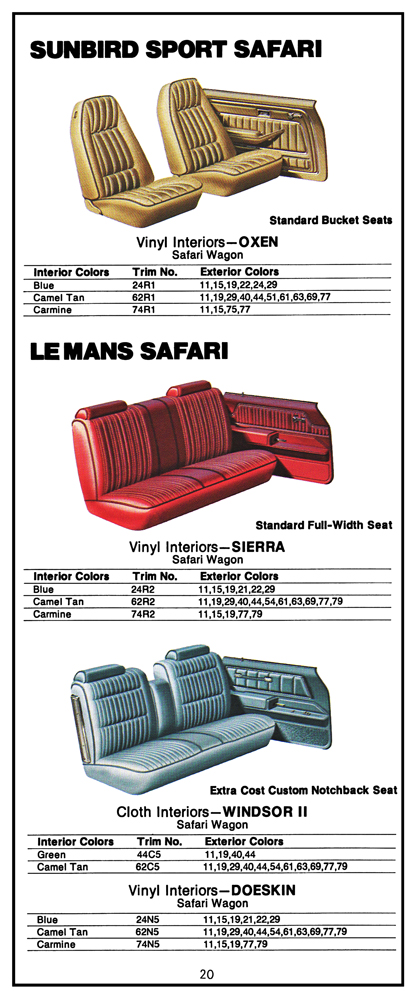 1979 Pontiac Colors & Interiors-20