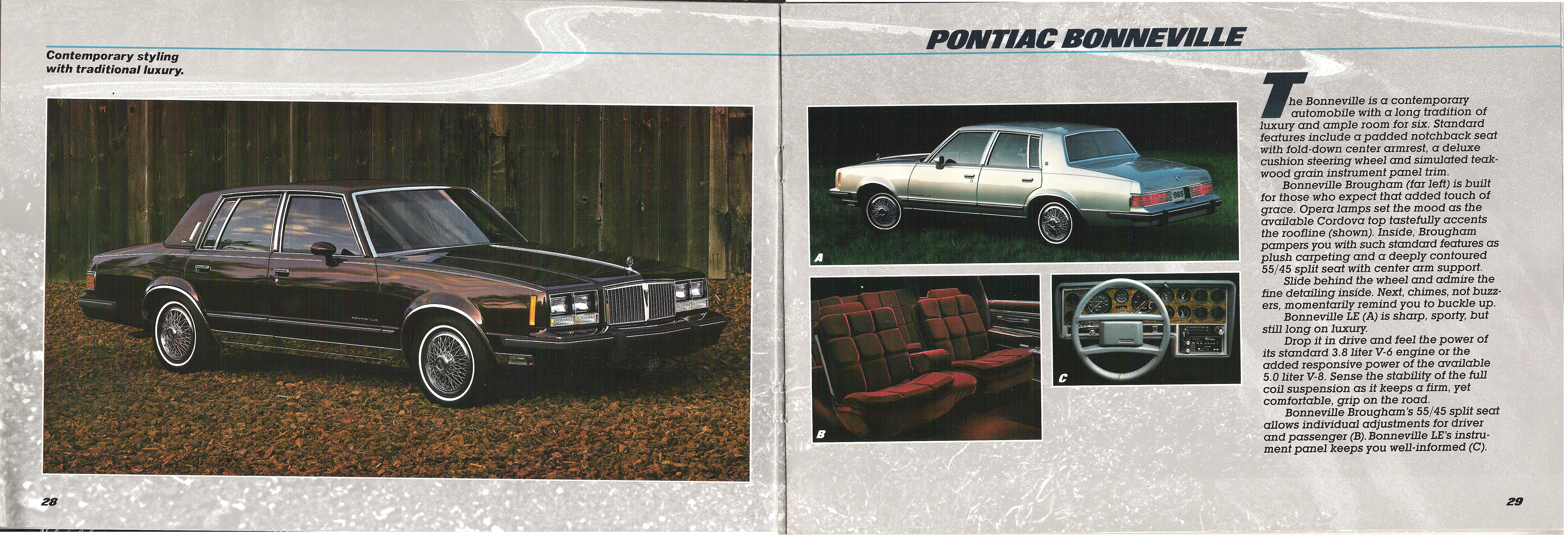 1985 Pontiac Full Line 28-29