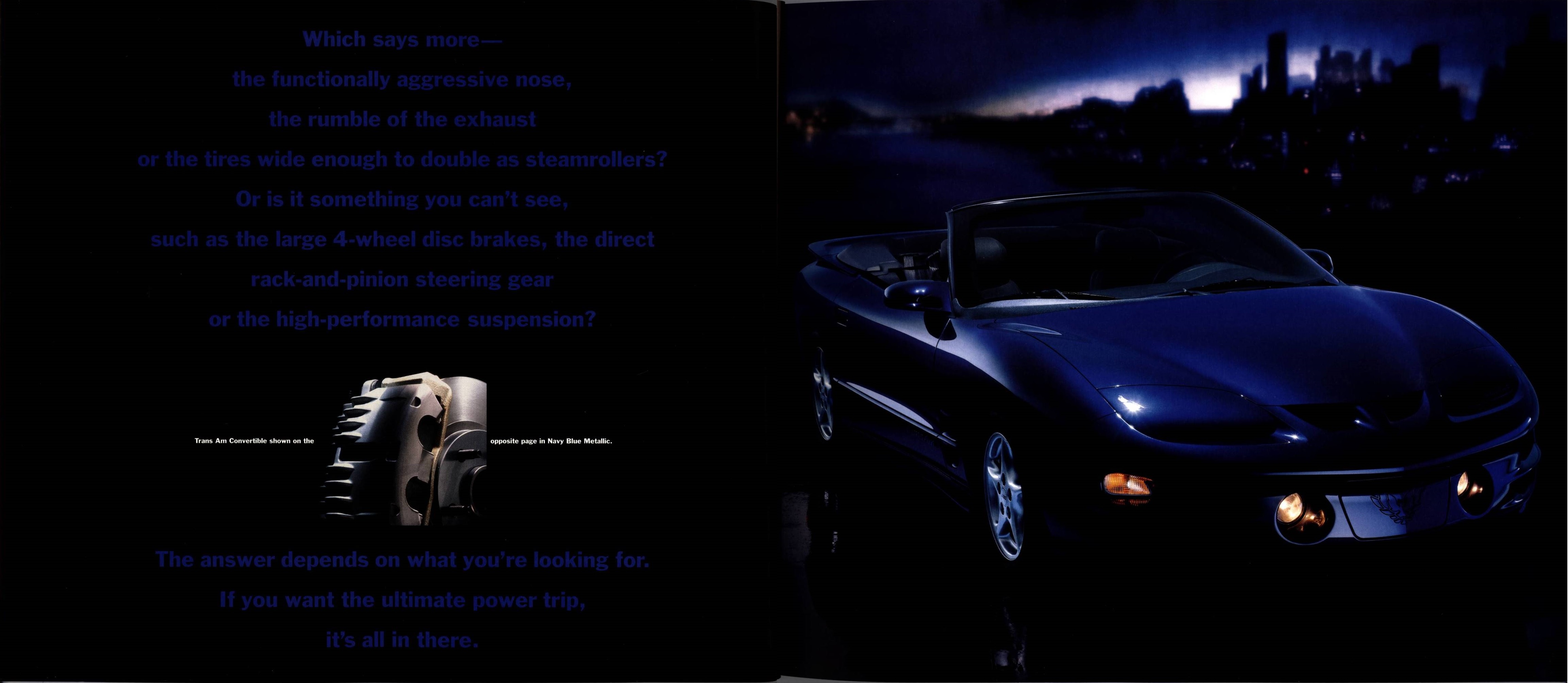 2000 Pontiac Firebird Brochure 12-13